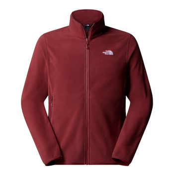 Polar męski The North Face GLACIER FLEECE bordowy NF0A8D0R0VO