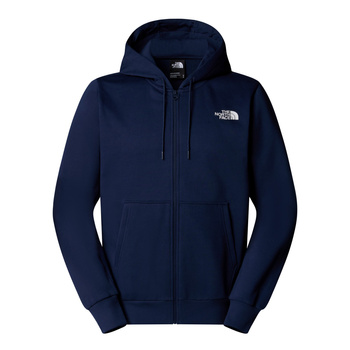 Bluza z kapturem męska The North Face SIMPLE DOME FULL ZIP granatowa NF0A89FD8K2