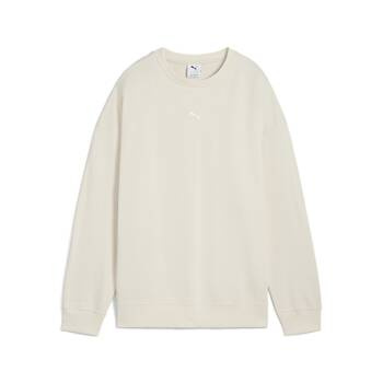 Bluza damska Puma ESS OVERSIZED TR beżowa 68540187