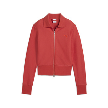 Bluza damska Puma PREMIUM ESS KNITTED czerwona 62978115