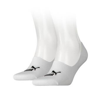 Skarpety unisex Puma ELEMENTS FOOTIES 2-PACK białe 90798202