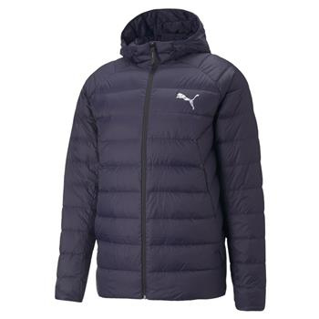 Kurtka z kapturem męska Puma PACKLITE DOWN granatowa 84935506