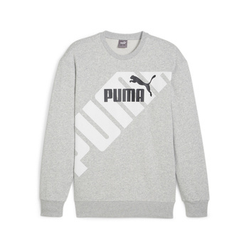 Bluza męska Puma POWER GRAPHIC TR szara 67896104