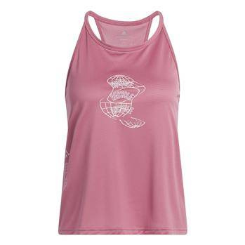 Tank top damski adidas GRAPHIC różowy HZ6006