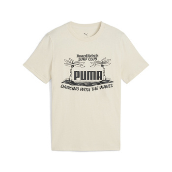 Koszulka chłopięca Puma MID90S GRAPHIC III beżowa 68515287