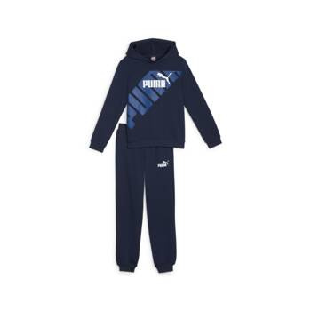 Dres chłopięcy Puma POWER TR granatowy 67999914