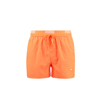 Kąpielówki męskie Puma BERMUDY TRACK SHORT pomarańczowe 93805901