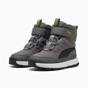 Buty zimowe dziecięce Puma EVOLVE BOOT AC+ PS szare 39264508