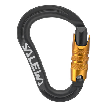 Karabinek wspinaczkowy unisex Salewa ORTLES HMS C.3 S czarny 00-0000072003_0443