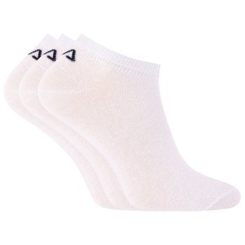 Skarpety unisex Fila INVISBLE PLAIN 3-PACK białe F9100-300
