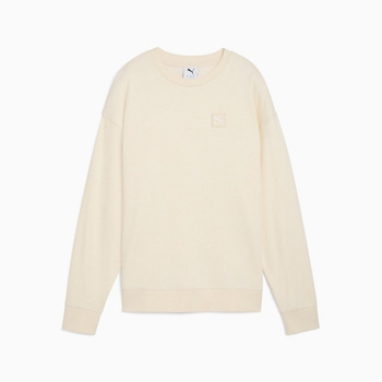 Bluza damska Puma ESS ELEVATED COMFORT CREW FL beżowa 68809999