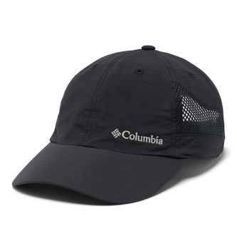 Czapka z daszkiem unisex Columbia TECH SHADE II czarna 2121071010