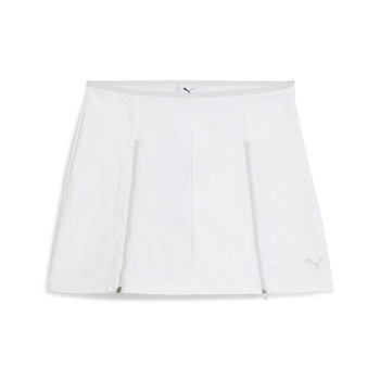 Spódnica damska Puma DARE TO ZIP-OFF WOVEN biała 62983002