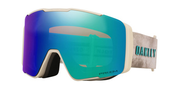 Gogle narciarskie unisex Oakley LINE MINER PRO L beżowe OO7136-15