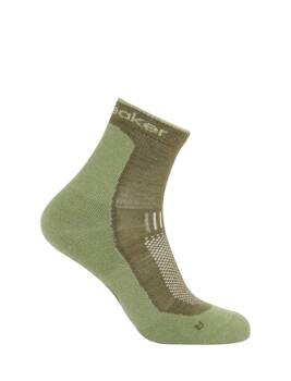 Skarpety trekkingowe męskie Icebreaker MER HIKE+ LIGHT MINI zielone IB0A578N0DZ