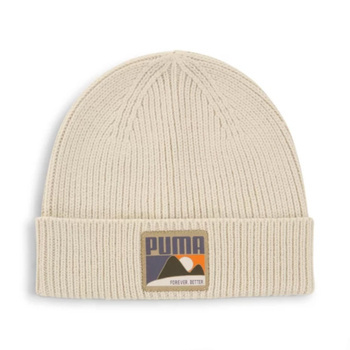 Czapka zimowa unisex Puma BETTER SPORTSWEAR beżowa 02547001