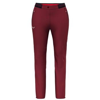 Spodnie trekkingowe damskie Salewa PEDROC 2 bordowe 00-0000028705_1570