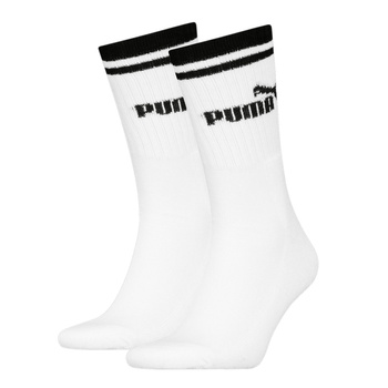 Skarpety unisex Puma ELEMENTS BWT CREW 2-PACK białe 93899201