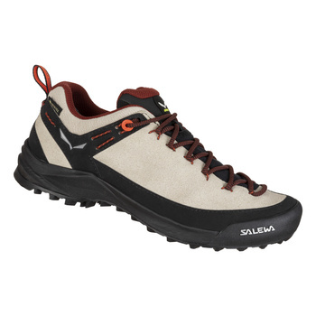 Buty podejściowe damskie Salewa WILDFIRE LEATHER GTX beżowe 00-0000061417_7265