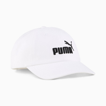 Czapka z daszkiem dziecięca Puma ESS NO.1 LOGO BB JR biała 02611502
