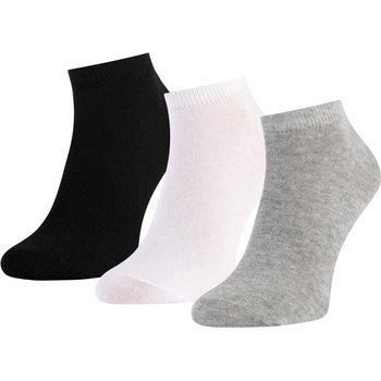 Skarpety unisex Fila INVISBLE PLAIN 3-PACK szare F9100-700