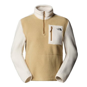 Polar damski The North Face YUMIORI 1/4 ZIP beżowy NF0A8E893CG