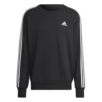 Bluza męska adidas ESSENTIALS 3-STRIPES czarna IC9317