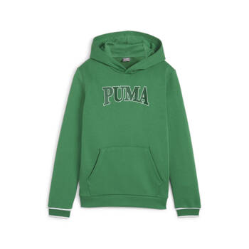 Bluza z kapturem chłopięca Puma SQUAD TR zielona 67926186