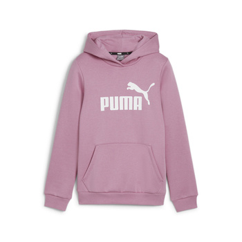 Bluza z kapturem dziewczęca Puma ESS LOGO FL różowa 58703151