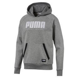 Bluza z kapturem męska Puma Core Athletics Hoody Fl szara 58015003