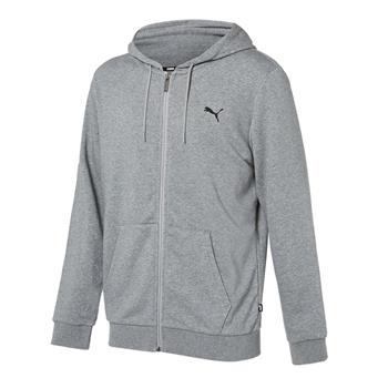 Bluza z kapturem męska Puma ESS FZ szara 84721903