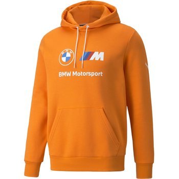 Bluza z kapturem męska Puma Motorsport BMW pomarańczowa 53225005