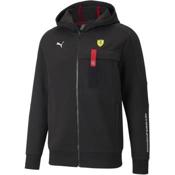 Bluza z kapturem męska Puma Motorsport Ferrari czarna 53168301