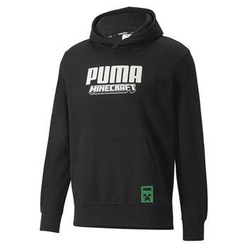 Bluza z kapturem męska Puma X MINECRAFT czarna 53437601