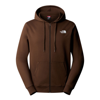 Bluza z kapturem męska The North Face OPEN GATE FZ brązowa NF00CEP7HCF