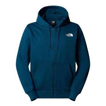 Bluza z kapturem męska The North Face SIMPLE DOME FULL ZIP granatowa NF0A89FD1NO