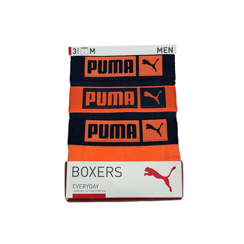 Bokserki męskie Puma BASIC PLACED LOGO 3-PACK wielokolorowe 93554810