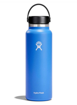 Butelka termiczna unisex Hydro Flask WIDE FLEX CAP 1182ML niebieska W40BTS482