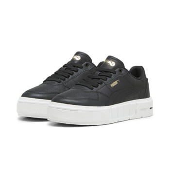 Buty sportowe damskie Puma CALI COURT LTH czarne 39380204