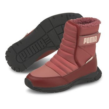 Buty sportowe dziecięce Puma NIEVE BOOT WTR AC PS różowe 38074504