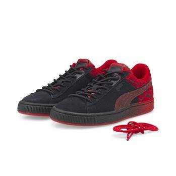 Buty sportowe dziecięce Puma SUEDE CLASSIC BATMAN JR czarne 38308601