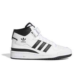 Buty sportowe dziecięce adidas Forum Mid J białe FZ2083