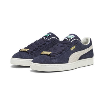 Buty sportowe męskie Puma SUEDE FAT LACE granatowe 39316701