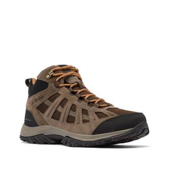 Buty trekkingowe męskie Columbia REDMOND III MID WATERPROOF brązowe 1940581231