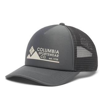 Czapka z daszkiem unisex Columbia CAMP BREAK FOAM TRUCKER szara 2070941011