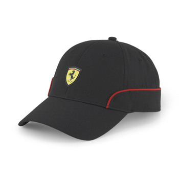 Czapka z daszkiem unisex Puma FERRARI SPTWR RACE czarna 02445102