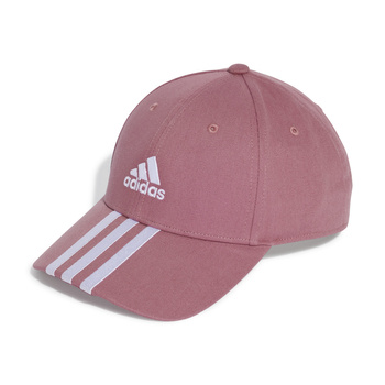 Czapka z daszkiem unisex adidas 3-STRIPES różowa IY7755