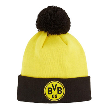 Czapka zimowa unisex Puma BVB ESS POM POM żółta 02555201