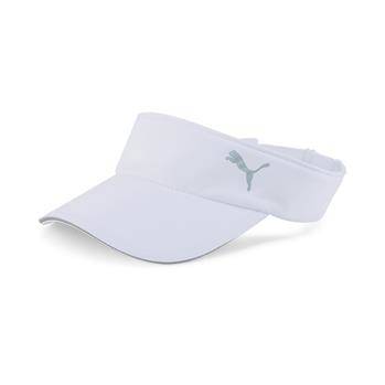 Daszek do biegania Unisex Puma Running Visor biały 02439802