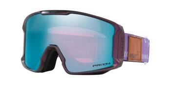 Gogle narciarskie unisex Oakley LINE MINER fioletowe 7093-7700